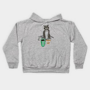 Coffee Kat Kids Hoodie